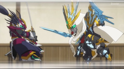 SDガンダムワールドヒーローズ 第6話 感想 ネタバレ 261