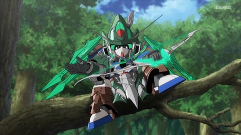 SDガンダムワールドヒーローズ 第8話 感想 ネタバレ 261