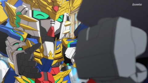 SDガンダムワールドヒーローズ 第5話 感想 ネタバレ 461
