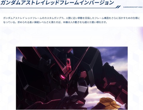ガンダムブレイカー バトローグ