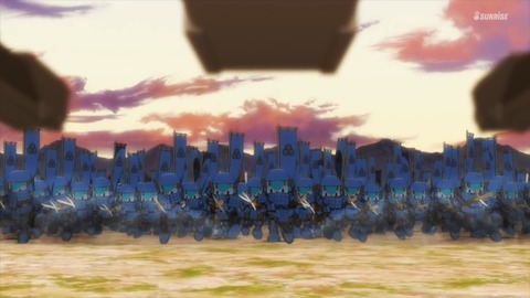 SDガンダムワールドヒーローズ 第6話 感想 ネタバレ 345