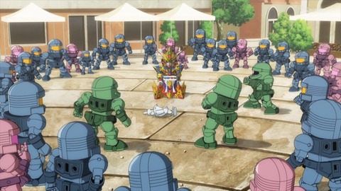 SDガンダムワールドヒーローズ 第3話 感想 ネタバレ 444