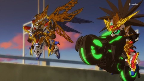 SDガンダムワールドヒーローズ 第9話 感想 ネタバレ 109