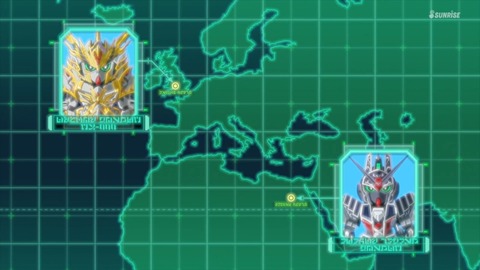SDガンダムワールドヒーローズ 第2話 感想 ネタバレ 267