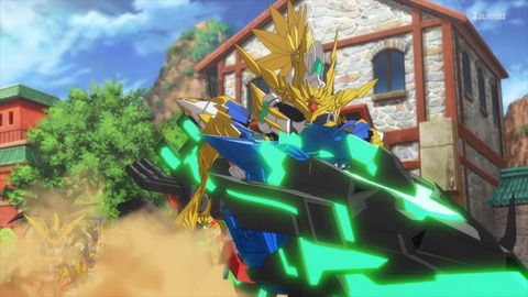 SDガンダムワールドヒーローズ 第2話 感想 ネタバレ 566