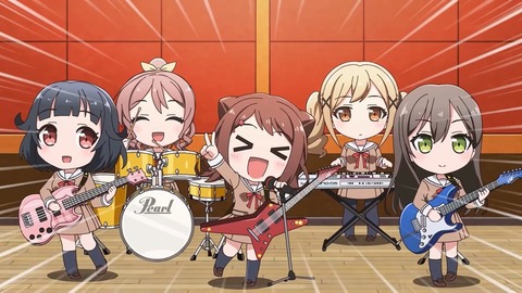 BanG Dream ガルパピコ大盛 第1話 感想 00178