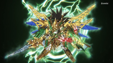 SDガンダムワールドヒーローズ 第4話 感想 ネタバレ 149