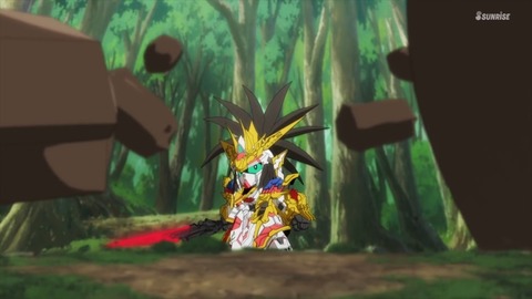 SDガンダムワールドヒーローズ 第8話 感想 ネタバレ 397