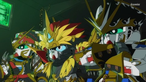 SDガンダムワールドヒーローズ 第4話 感想 ネタバレ 450