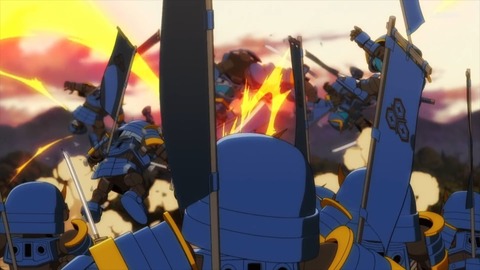 SDガンダムワールドヒーローズ 第6話 感想 ネタバレ 436