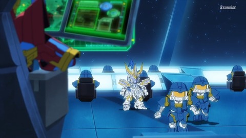SDガンダムワールドヒーローズ 第6話 感想 ネタバレ 64