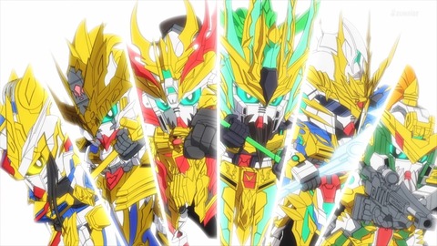 SDガンダムワールドヒーローズ 第1話 感想 ネタバレ 1057