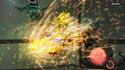 SDガンダムワールドヒーローズ 第9話 感想 ネタバレ 557