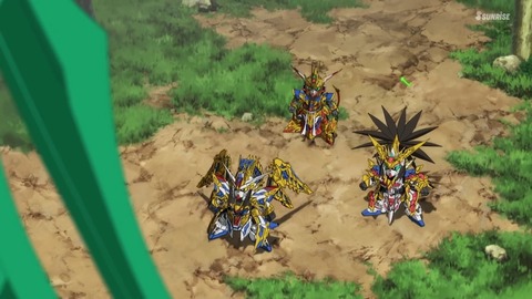 SDガンダムワールドヒーローズ 第8話 感想 ネタバレ 255