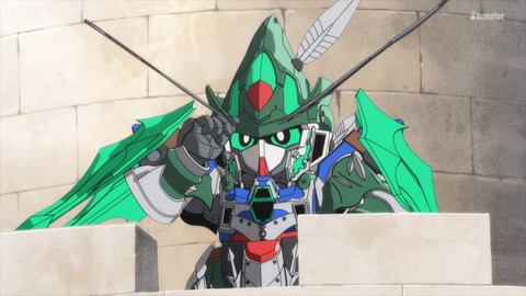 SDガンダムワールドヒーローズ 第8話 感想 ネタバレ 148