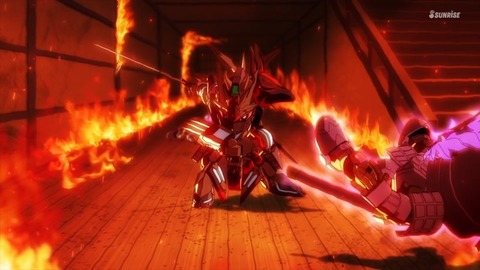 SDガンダムワールドヒーローズ 第7話 感想 ネタバレ 470