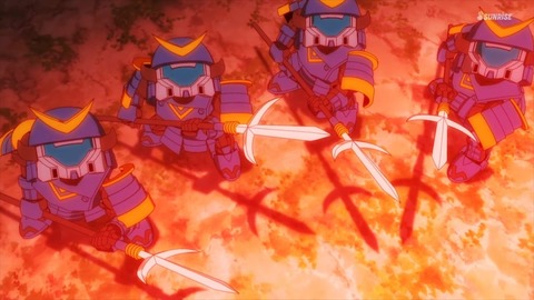 SDガンダムワールドヒーローズ 第6話 感想 ネタバレ 472