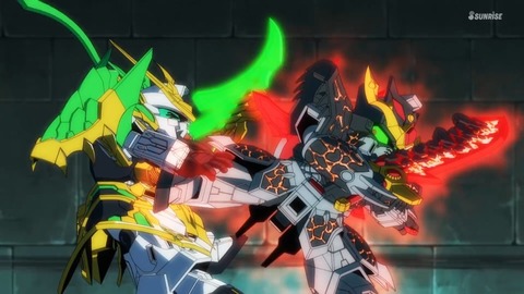 SDガンダムワールドヒーローズ 第14話 感想 447