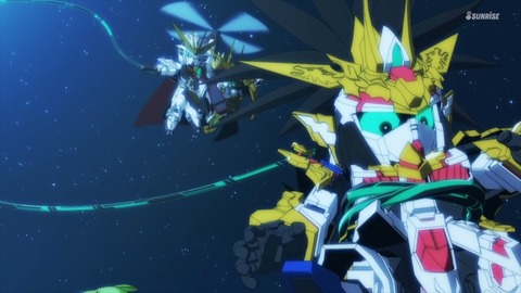 SDガンダムワールドヒーローズ 第9話 感想 ネタバレ 855