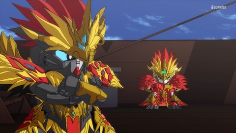 SDガンダムワールドヒーローズ 第3話 感想 ネタバレ 195