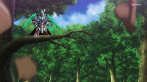 SDガンダムワールドヒーローズ 第8話 感想 ネタバレ 391