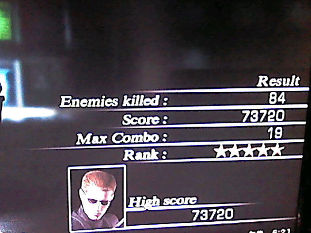 バイオハザード4 マーセナリーズをプレイ中 グラロイドルーム