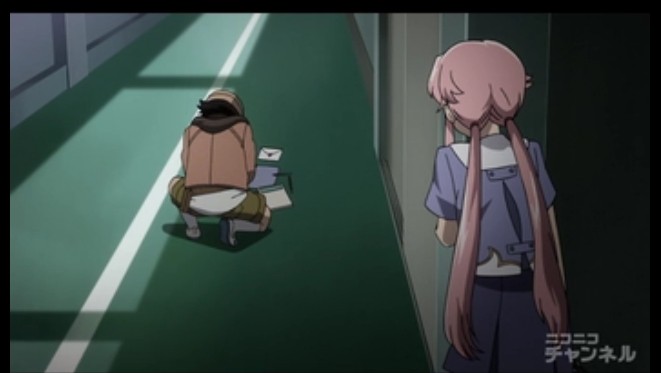 画像 アニメ未来日記 第18話 混線 ユッキーが少し本気出した グラロイドルーム