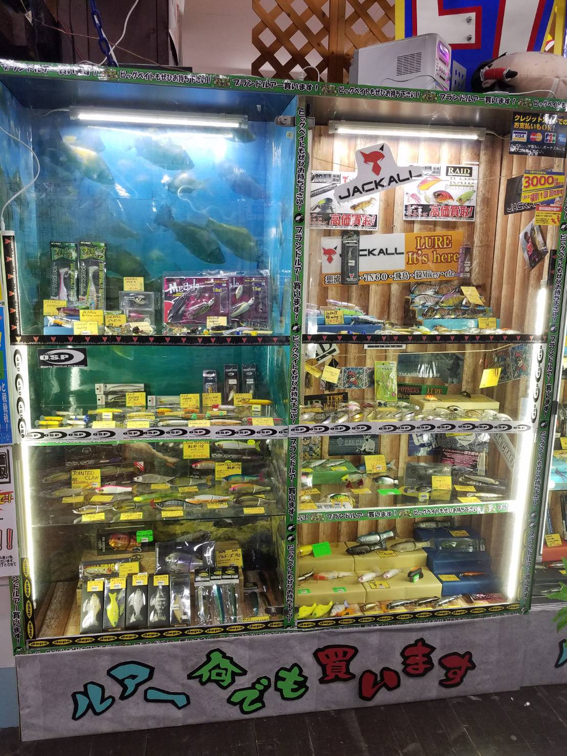 釣具】ルアーショーケースが見やすくなりましたよ！！ : ぐるぐる大