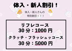 新人・体入割引