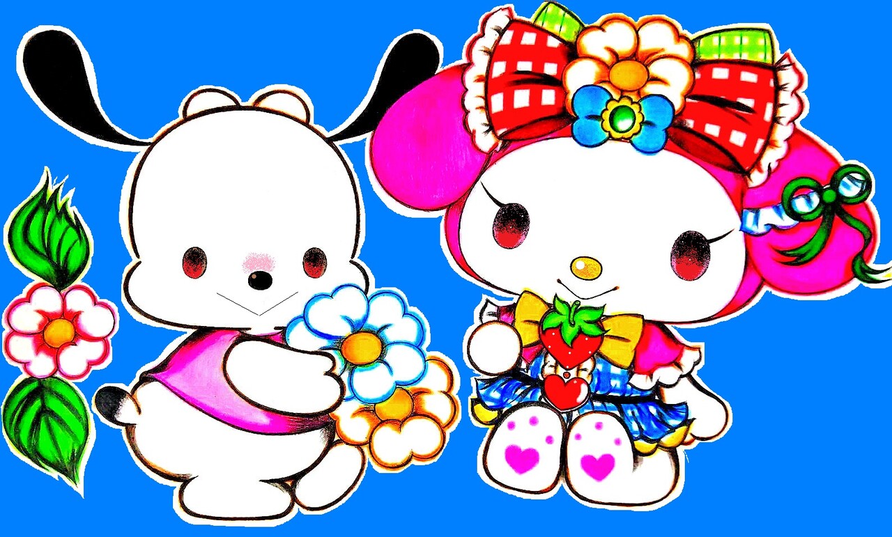 ポチャッコとマイメロちゃん ココット ミルク