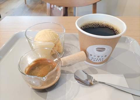 【新店】イートインスペースも充実！稲沢平和町にある自家焙煎珈琲店で淹れたての珈琲とアフォガート/OYAMA COFFEE
