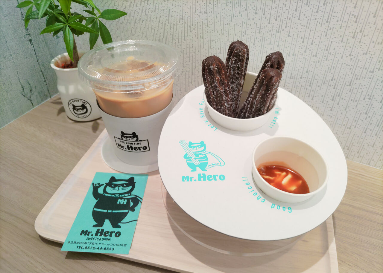 新店】揚げたてチュロスが美味しい！多治見にイートインが楽しめる