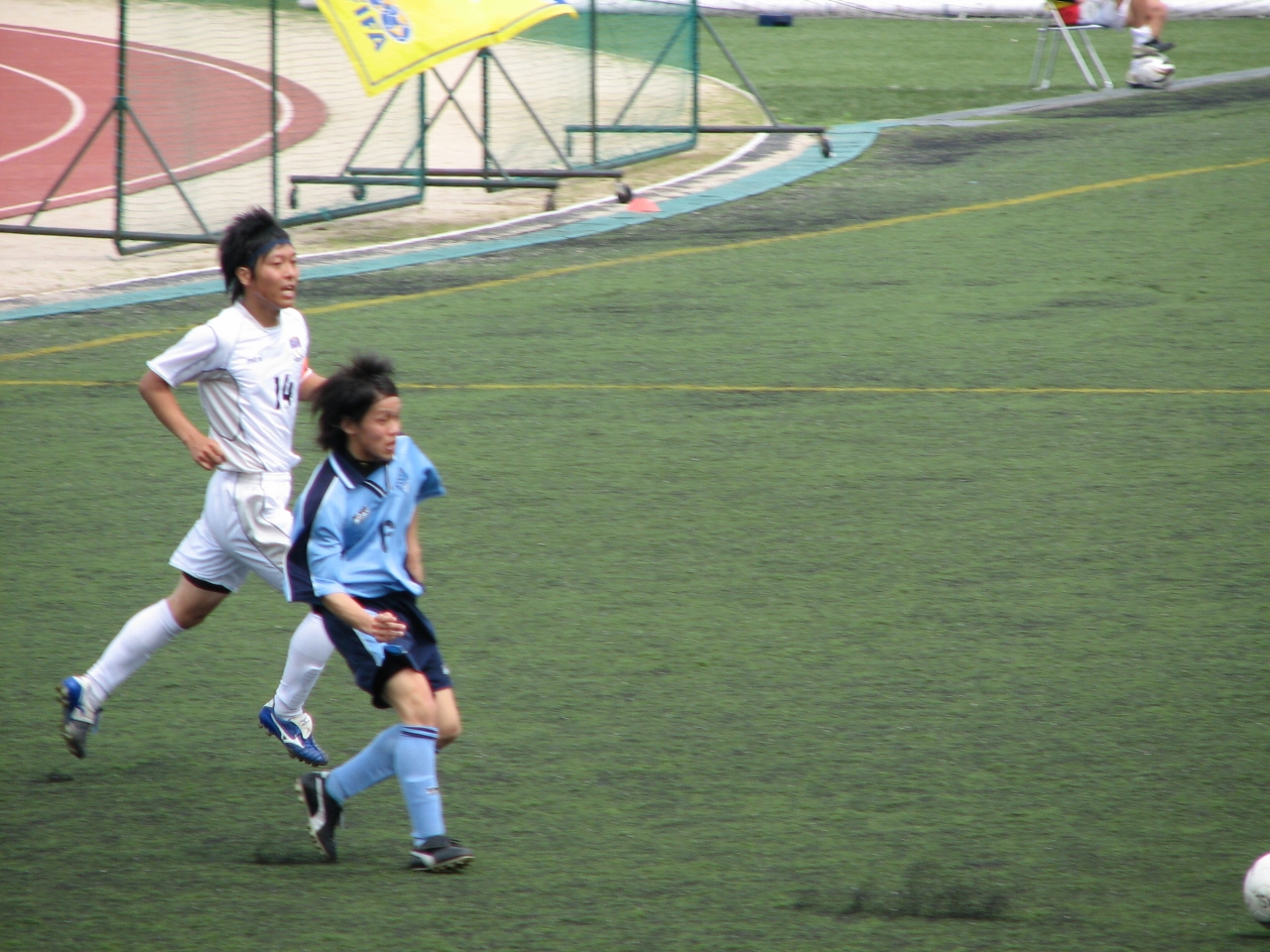 B S C Hira X ｆｃグラスポ 関西サッカーリーグ Div 2 08 後期第１節 翔平 びわこ成蹊スポーツ大学にて