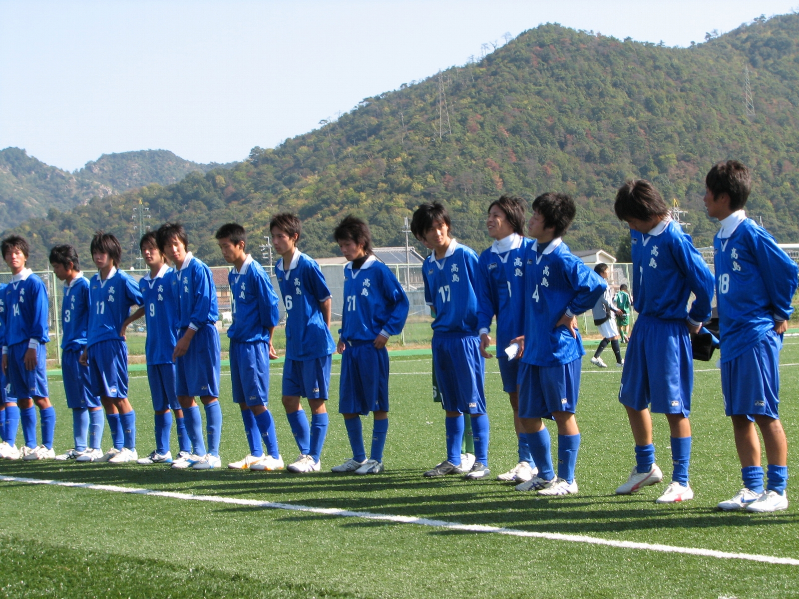 ミッドウィークプレビュー 第８６回高校選手権滋賀大会 翔平 野洲川歴史公園サッカー場にて