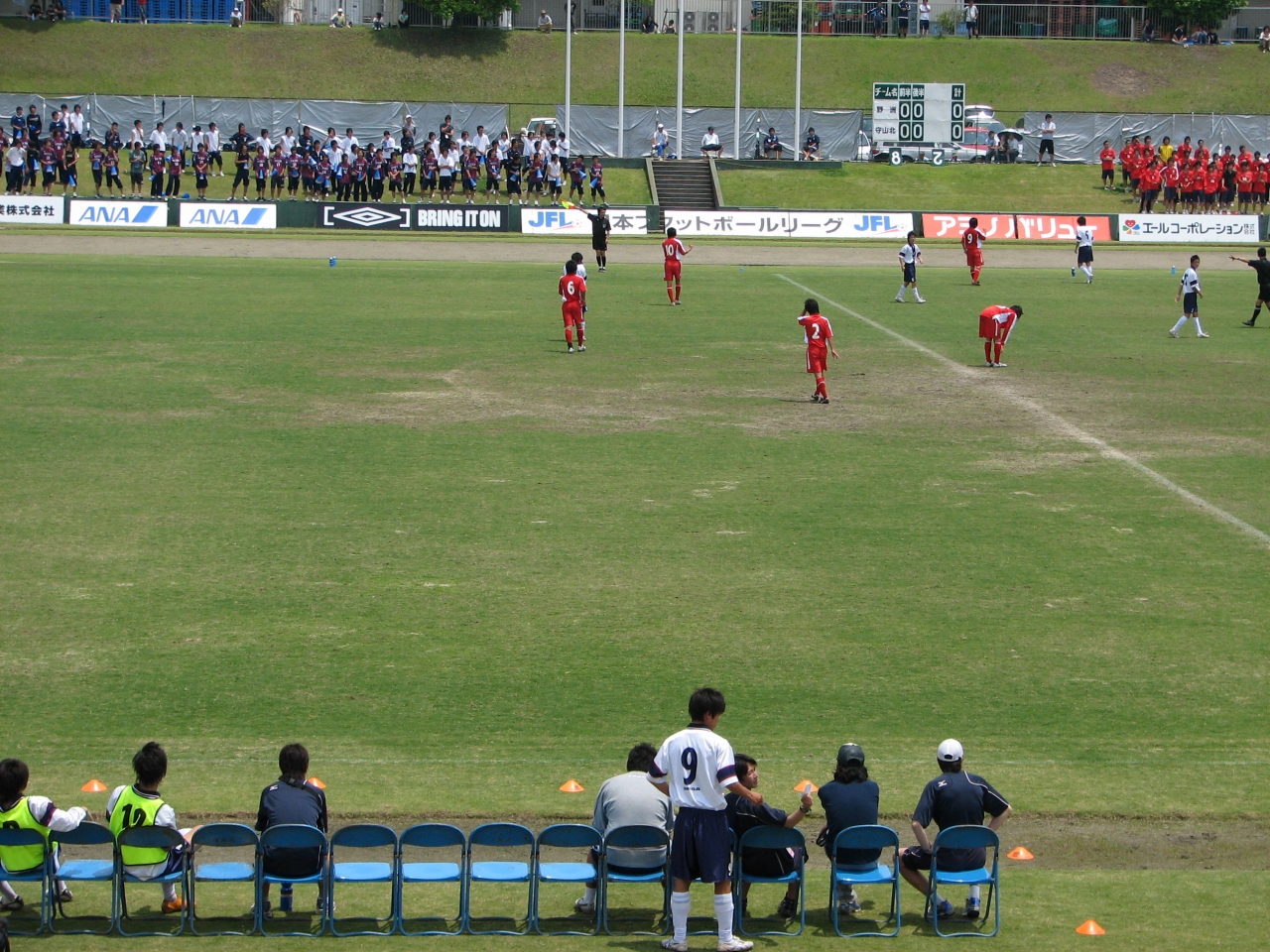 祝 インハイ優勝 野洲高校特集 翔平 野洲川歴史公園サッカー場にて