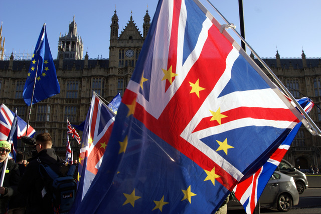 Brexit_Demonstration_Flags