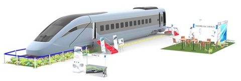 【韓国鉄道公社】時速３２０キロの動力分散式高速列車の模型を公開