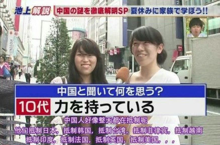 中国人「日本人に『中国と聞いて何を思い浮かべる？』と聞いた結果」