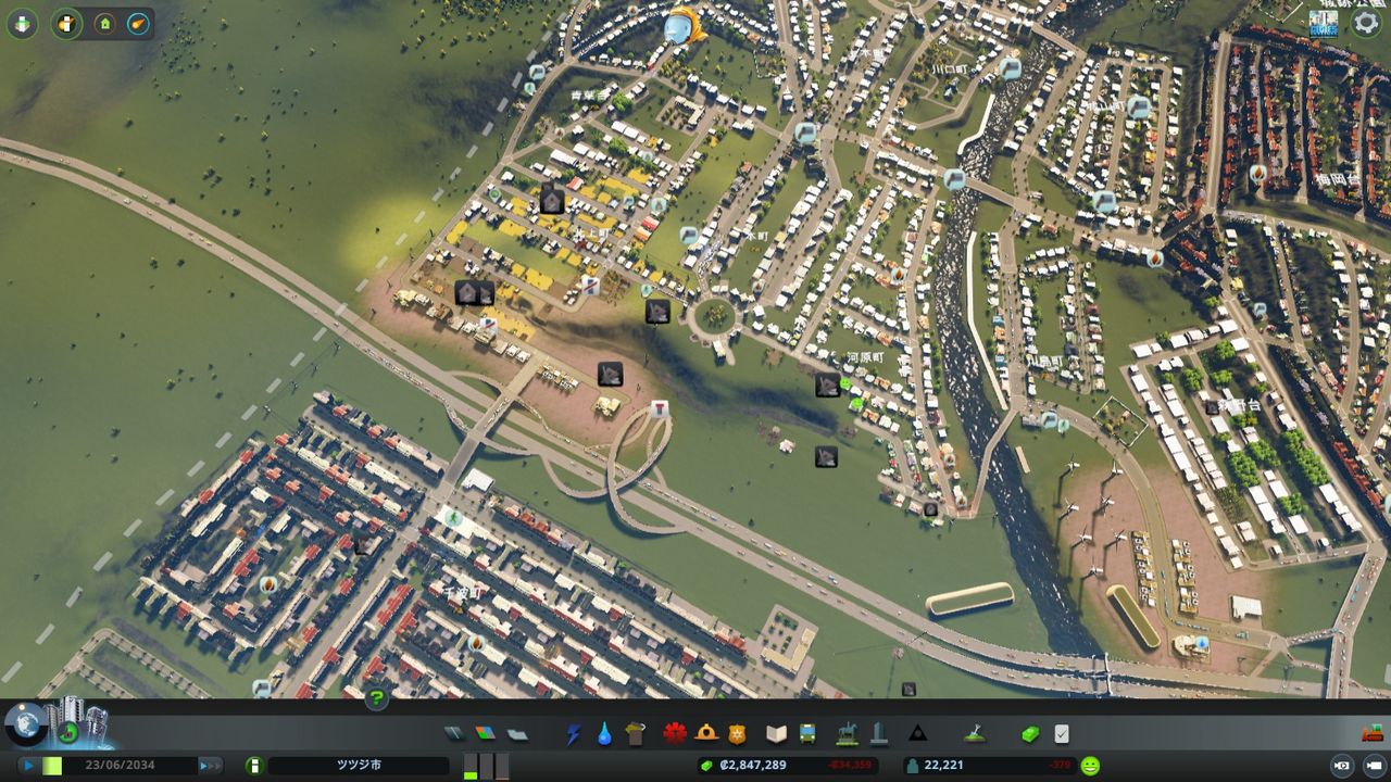 Cities Skylines 災害と戦うまちづくり その6 ぎゃらくしぃと銀河工房 Cities Skylines 災害と戦うまちづくり その6 ぎゃらくしぃと銀河工房