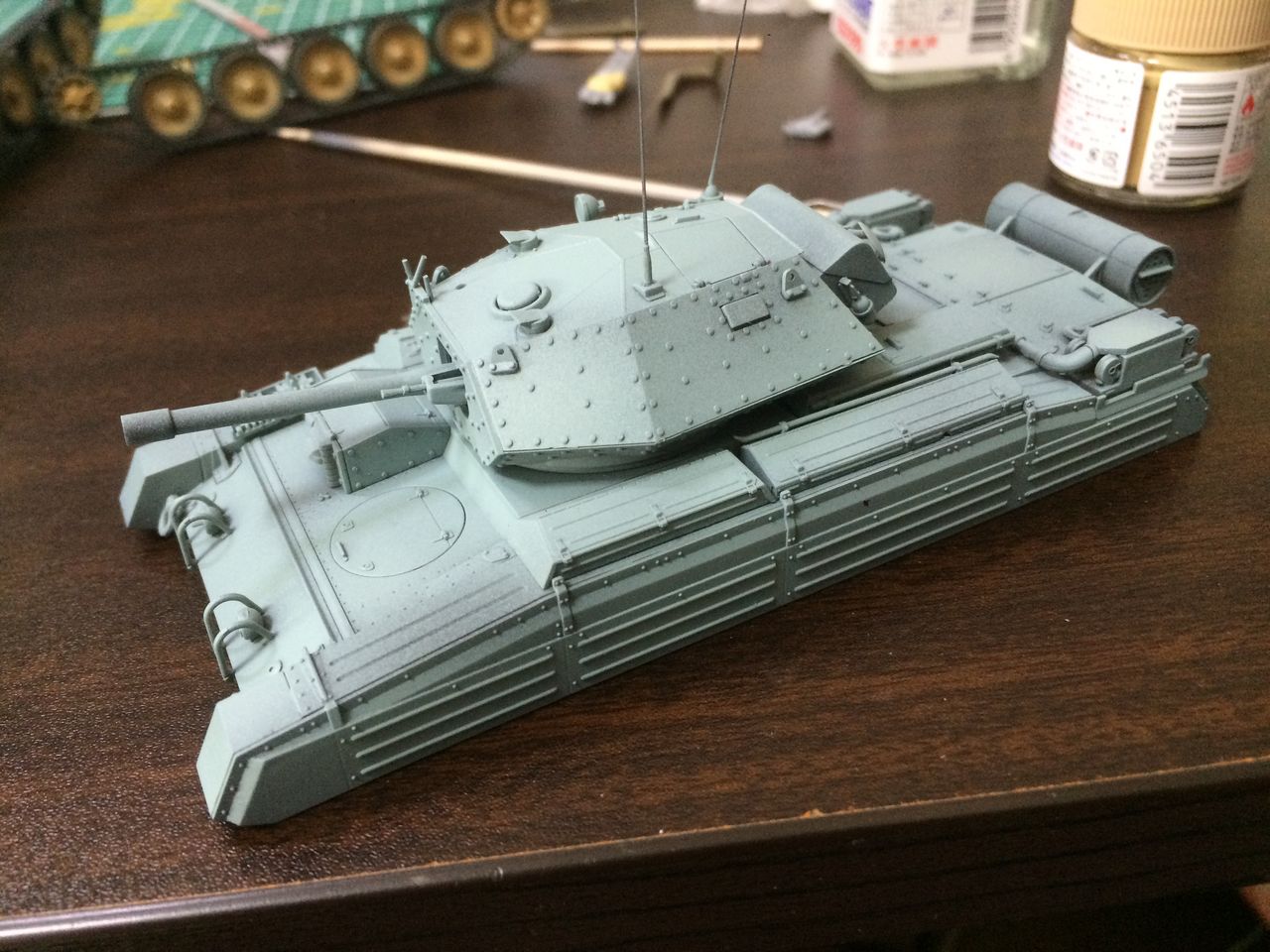戦車模型】ガルパン仕様のクルセイダー【制作方法】 : ぎゃらくしぃと