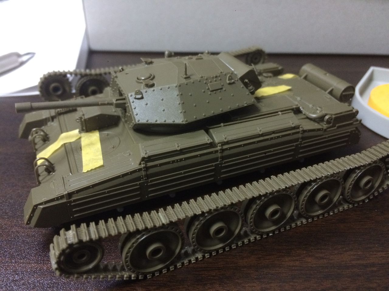 戦車模型】ガルパン仕様のクルセイダー【制作方法】 : ぎゃらくしぃと