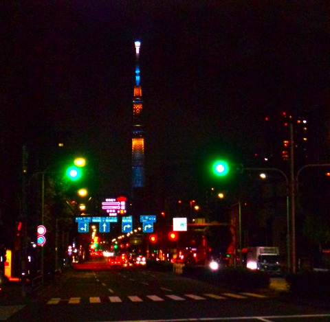 鶯谷 根岸 夜景 (4)