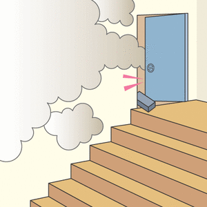 防火戸閉鎖障害