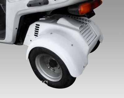 ジャイロキャノピー2サイクル用　ミニカー登録用オーバーフェンダー ジャイロキャノピー2サイクル用 ミニカー登録用オーバーフェンダー