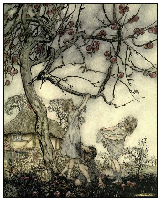 Æsop's Fables　イソップ童話⠀アーサー・ラッカム　アンティーク Arthur_Rackham_-