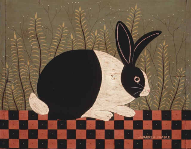 Warren Kimble アメリカンフォークアート Warren Kimble, American Folk Artist