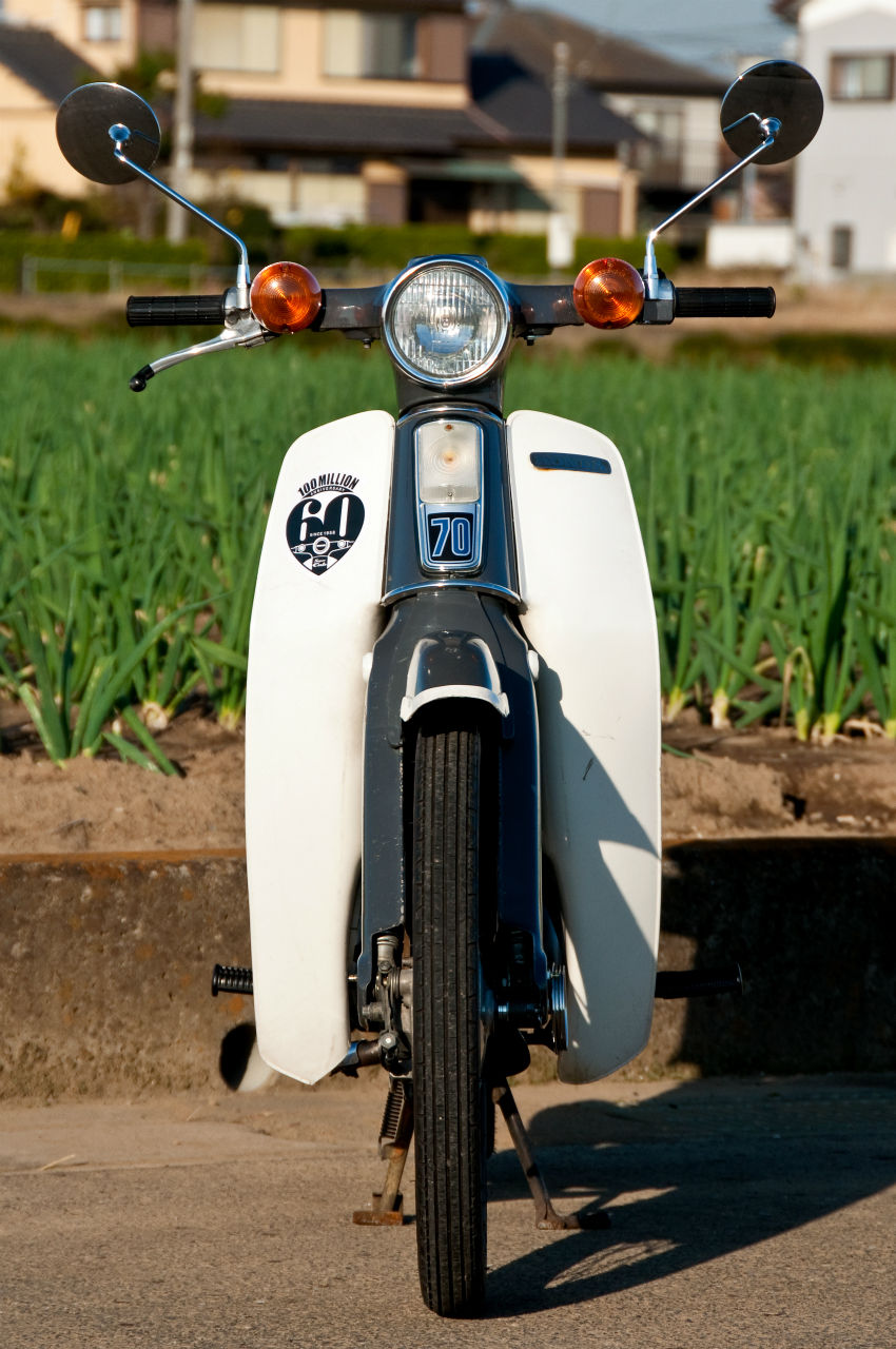 車両紹介 行灯カブc70 かぶまみれ