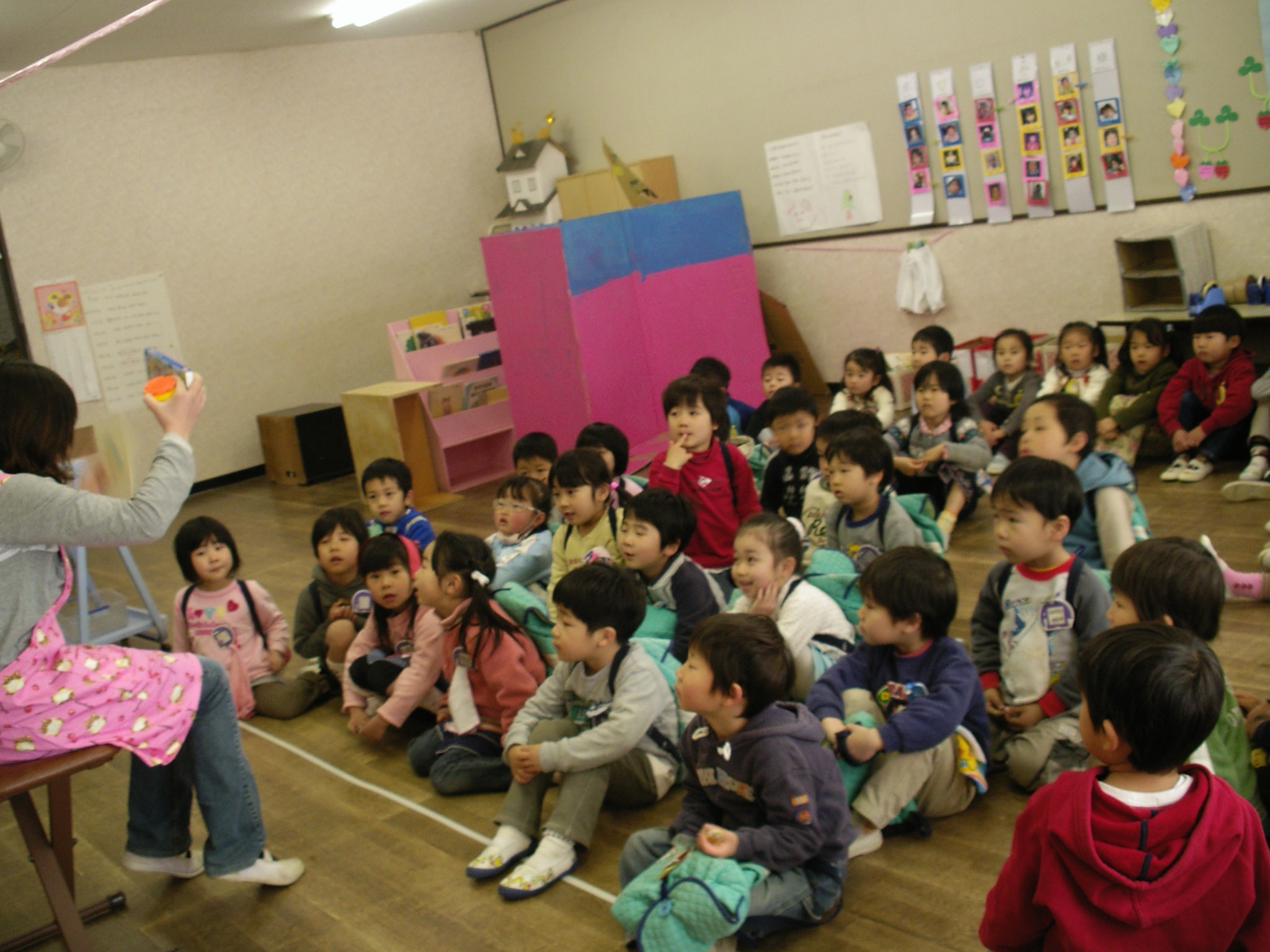 あおば台第二子育てわくわく広場あおば台第二 進級に向けて