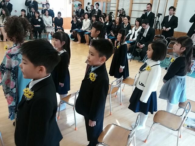 卒園式 お別れの言葉 八雲マリア幼稚園日記