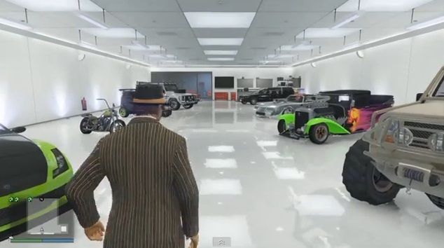 gta5 自転車 ガレージにない